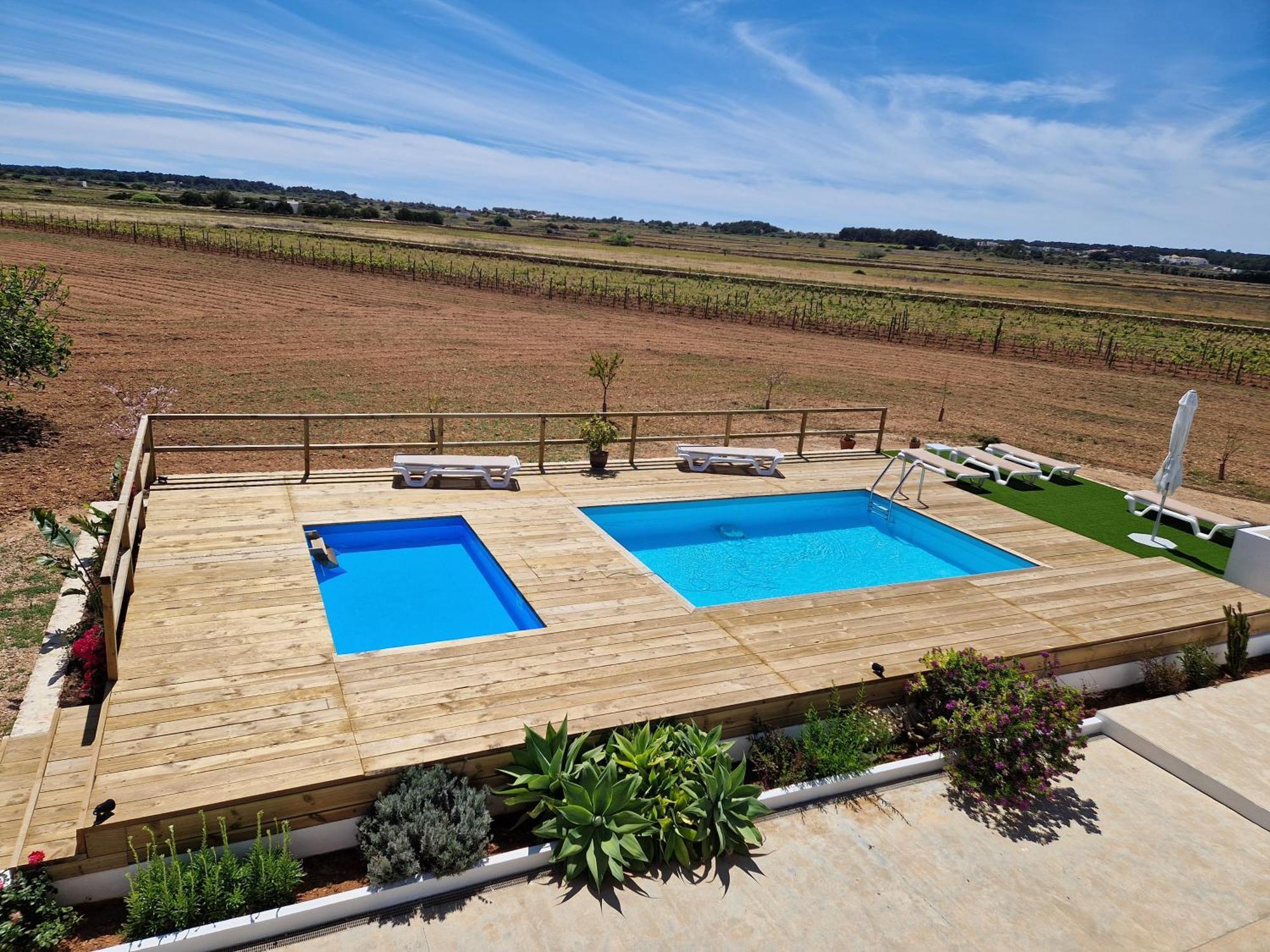 Villa Ses Viñas De Cas Baixero La Mola Exterior foto